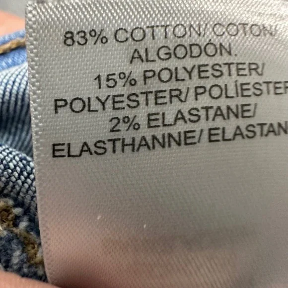 Lucky‎ Brand Ava Mid Rise Super Skinny Jeans Distressed Frayed Ankle Size 2 - Picture 5 of 12